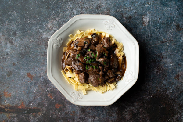 AMISH BEEF TIPS & GRAVY