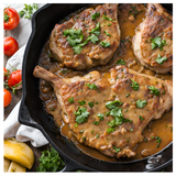 SMOTHERED PORK CHOP