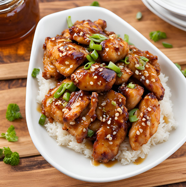 HONEY GARLIC CHICKEN