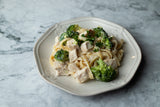 CHICKEN BROCCOLI ALFREDO